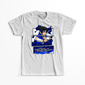 Koszulka Biała Naruto / Boruto - WYBIERZ KOLOR KOSZULKI I FASON