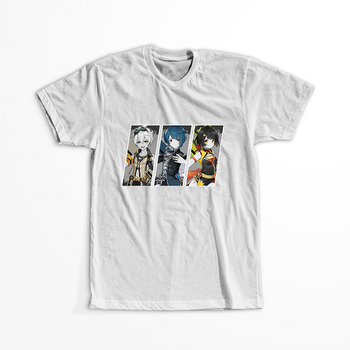 Koszulka Biała Genshin Impact WYBIERZ KOLOR