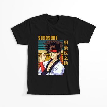 Koszulka Czarna Rurouni Kenshin WYBIERZ KOLOR KOSZULKI I FASON