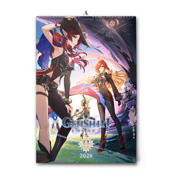 Kalendarz Genshin Impact - Natlan 2026 A3