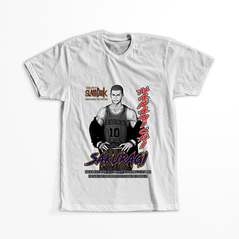 Koszulka Biała Slam Dunk WYBIERZ KOLOR KOSZULKI I FASON