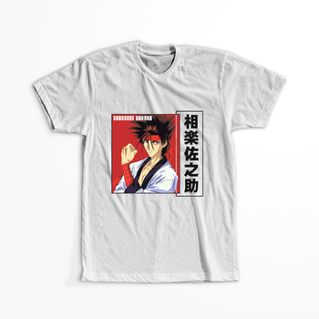 Koszulka Biała Rurouni Kenshin WYBIERZ KOLOR KOSZULKI I FASON