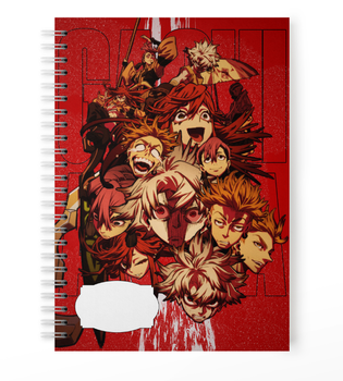 Zeszyt A5 100 stron w kratkę Gachiakuta