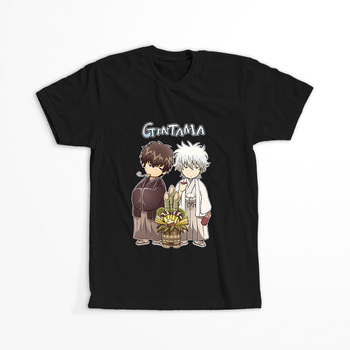 Koszulka Czarna Gintama WYBIERZ KOLOR KOSZULKI I FASON
