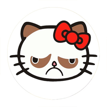 Przypinka Hello Grumpy