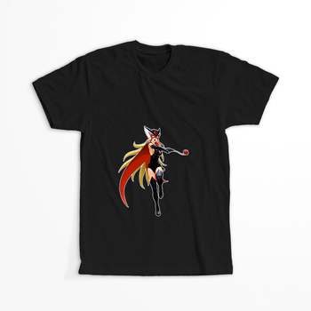 Koszulka Czarna Yattaman WYBIERZ KOLOR KOSZULKI I FASON