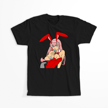 Koszulka Czarna Darling in the franxx - WYBIERZ KOLOR KOSZULKI I FASON