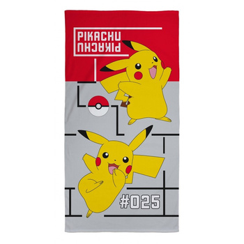 Ręcznik Pokemon Pikachu Eevee licencjonowany