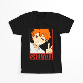 Koszulka Czarna - Haikyuu!! - WYBIERZ KOLOR KOSZULKI I FASON