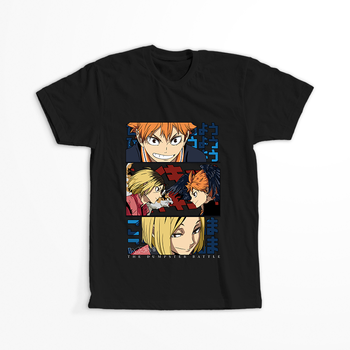 Koszulka Czarna - Haikyuu!!  - WYBIERZ KOLOR KOSZULKI I FASON