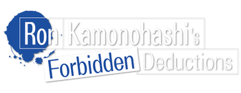 Mystery Box Kamonohashi Ron no Kindan Suiri / Ron Kamonohashi's Forbidden Deductions / Zakazane śledztwa Rona - RÓŻNE WARIATNY CENOWE