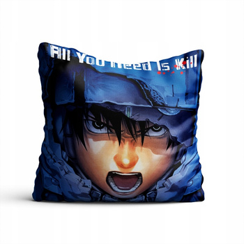 Poduszka kwadratowa All You Need Is Kill DO WYBORU