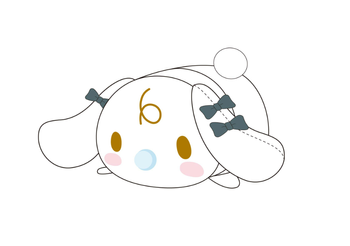 MC-16 Hatsune Miku x Cinnamoroll Potekoro Mascot BIG2 C: Milk (Osumashi)