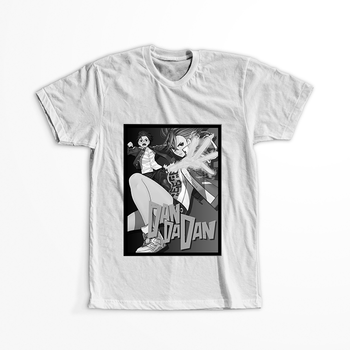 Koszulka Biała Dandadan - WYBIERZ FASON KOSZULKI