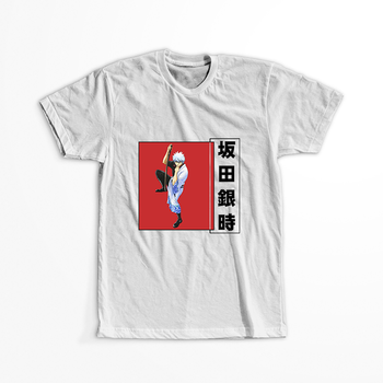 Koszulka Biała Gintama WYBIERZ KOLOR KOSZULKI I FASON