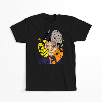 Koszulka Czarna Naruto / Boruto - WYBIERZ KOLOR KOSZULKI I FASON