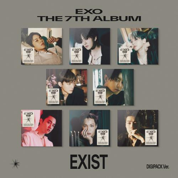 EXO - 7TH ALBUM [EXIST] (Digipack Ver.) (Random Ver.)
