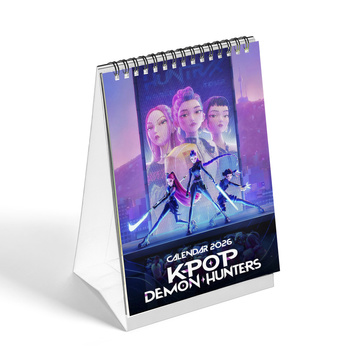 Kalendarz Kpop Demon Hunters 2026 A5
