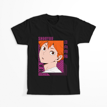 Koszulka Czarna - Haikyuu!! - WYBIERZ KOLOR KOSZULKI I FASON