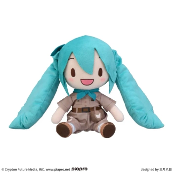 Hatsune Miku Series Fuwapuchi M Plush Toy Hatsune Miku Outing Series Zoo Ver.