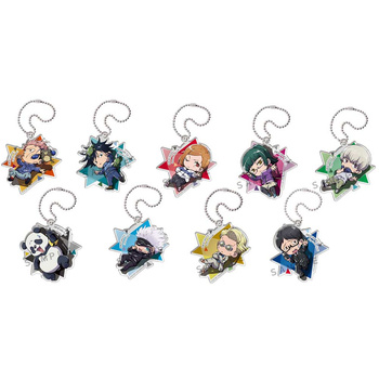 OKOSHITE! DEFO JUJUTSU KAISEN TRADING ACRYLIC KEYCHAIN