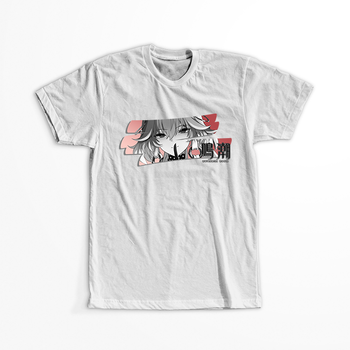 Koszulka Biała Wuthering Waves - WYBIERZ FASON I KOLOR KOSZULKI