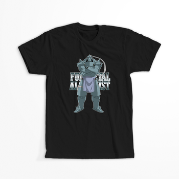 Koszulka Czarna Fullmetal Alchemist - WYBIERZ KOLOR KOSZULKI I FASON