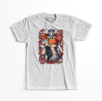 Koszulka Biała Bleach - WYBIERZ KOLOR KOSZULKI I FASON