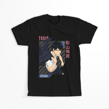 Koszulka Czarna - Haikyuu!!  - WYBIERZ KOLOR KOSZULKI I FASON