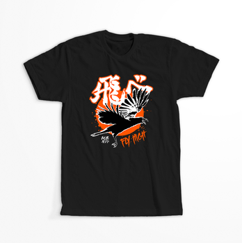 Koszulka Czarna - Haikyuu!! - WYBIERZ KOLOR KOSZULKI I FASON