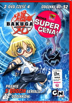 Bakugan Battle Brawlers 4 Odcinki 41-52 (2xDVD) PL