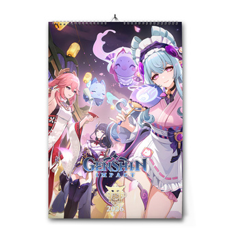 Kalendarz Genshin Impact - Inazuma 2026 A3