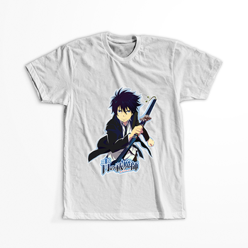Koszulka Biała Ao No Exorcist / Blue Exorcist - WYBIERZ KOLOR KOSZULKI I FASON