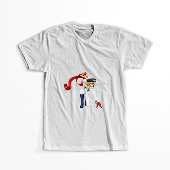 Koszulka Biała Yattaman WYBIERZ KOLOR KOSZULKI I FASON