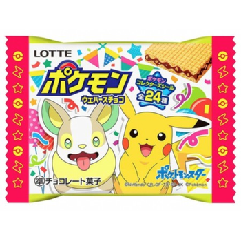 Lotte Pokemon Wafelek Czekoladowy