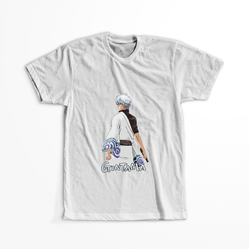 Koszulka Biała Gintama WYBIERZ KOLOR KOSZULKI I FASON