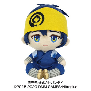 "Touken Ranbu -ONLINE-" Suwarase-tai Plush Mikazuki Munechika