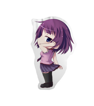 Poduszka Chibi Bakemonogatari - Hitagi Senjougahara