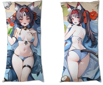 Dakimakura Zenless Zone Zero - Nekomiya Mana DO WYBORU Duża