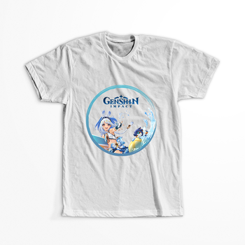 Koszulka Biała Genshin Impact WYBIERZ KOLOR