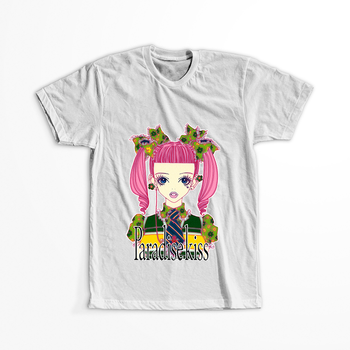 Koszulka Biała Paradise Kiss - WYBIERZ KOLOR KOSZULKI I FASON