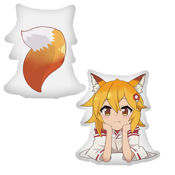 Poduszka Chibi - The Helpful Fox Senko-san - Senko