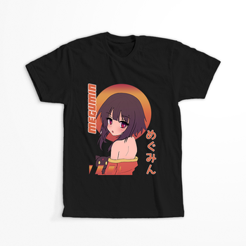 Koszulka Czarna KonoSuba: God's Blessing on This Wonderful World! / Kono Subarashii Sekai ni Shukufuku wo! - WYBIERZ KOLOR KOSZULKI I FASON