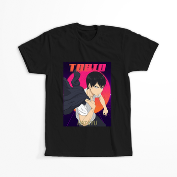 Koszulka Czarna - Haikyuu!!  - WYBIERZ KOLOR KOSZULKI I FASON