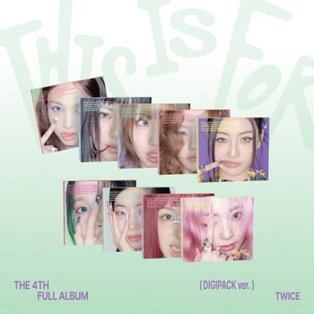 TWICE - 4th Full Album [THIS IS FOR] (DIGIPACK ver.) (9 TYPES Random)