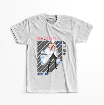 Koszulka Biała Gintama WYBIERZ KOLOR KOSZULKI I FASON