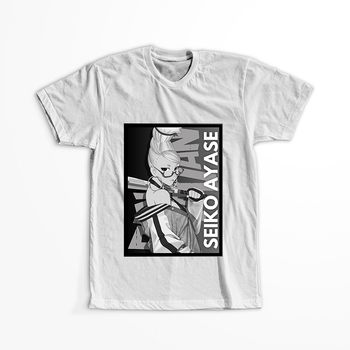 Koszulka Biała Dandadan - WYBIERZ FASON KOSZULKI