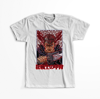 Koszulka Biała - Berserk - WYBIERZ KOLOR KOSZULKI I FASON