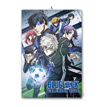 Kalendarz Blue Lock 2026 A4