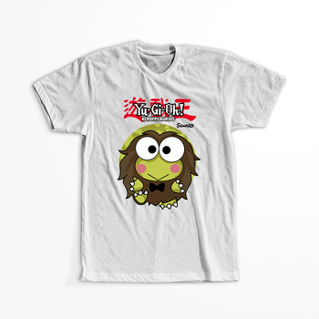 Koszulka Biała - Keroppi & Yu-Gi-Oh! - WYBIERZ KOLOR KOSZULKI I FASON